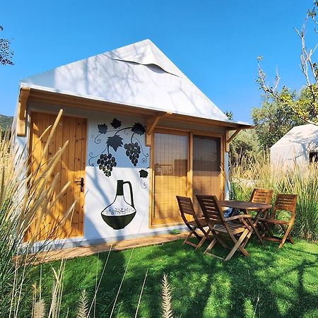 Nirikos Camping Spasmeni Vrisi エクステリア 写真