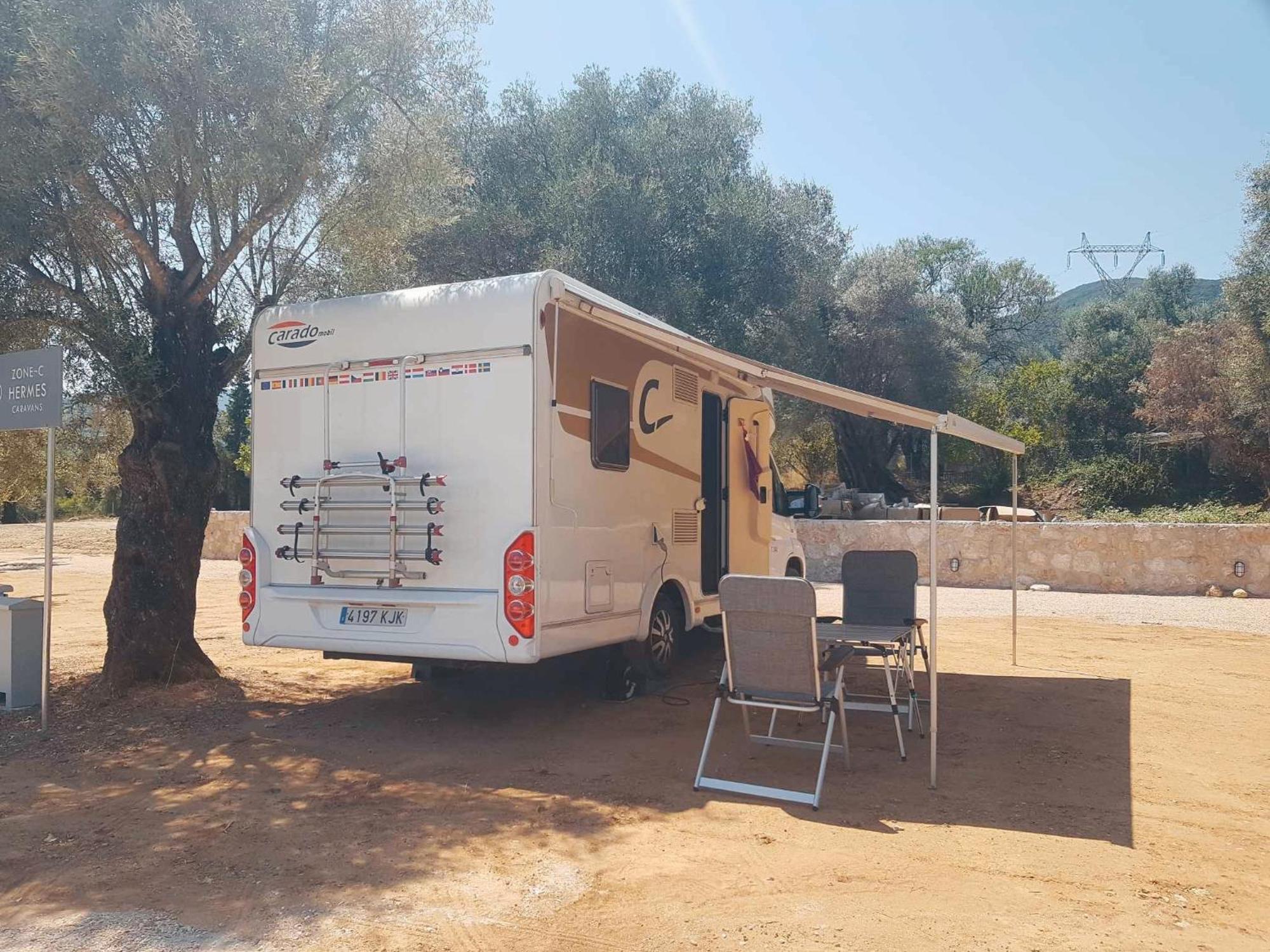 Nirikos Camping Spasmeni Vrisi エクステリア 写真